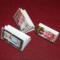 1 inch scale: vintage faux cook books