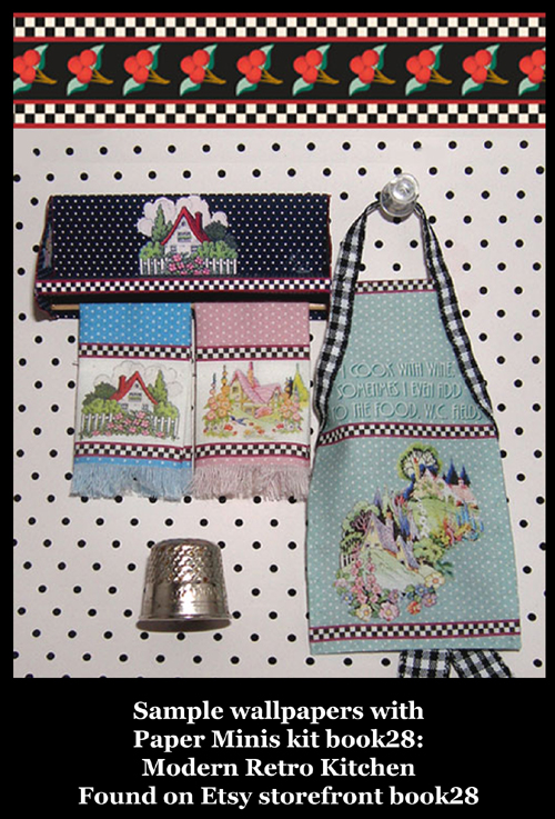 Sample Wallpaper with book28 Retro Modern Kitchen