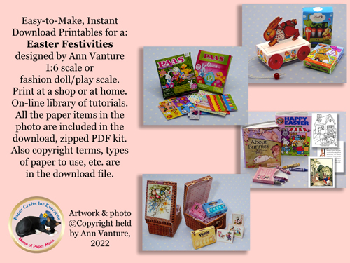 Fashion Doll Easter Festivities 1:6 scale