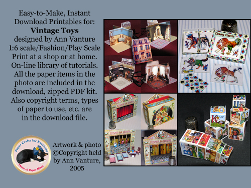 bookfd5 Vintage Toys