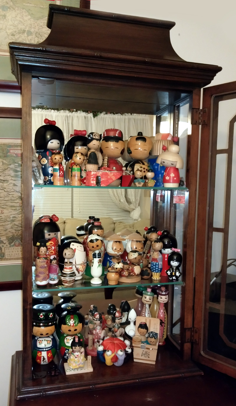 Ann's Kokeshi Dolls